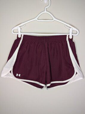 Under Armour Fly By Running Short Maroon Size M